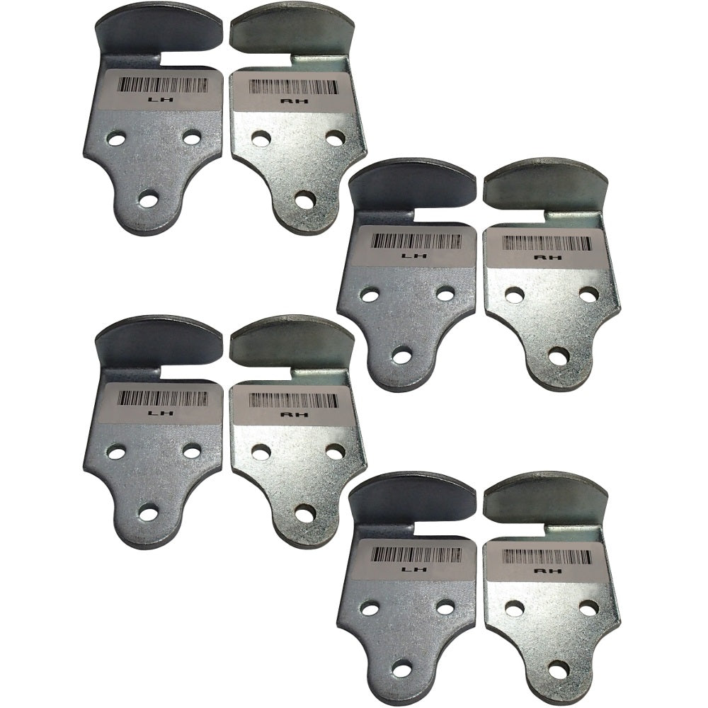 Trailer Wood Sides Latch Rack Stake Body Gates Corner Brackets 2 Set 8 pc PK-SB