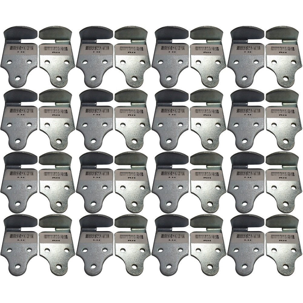 383CB Qty 16: RH & LH Latch Rack Corner Bracket Set Fits Universal Products