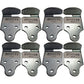 383CB Qty 4: RH & LH Latch Rack Corner Bracket Set Fits Universal Products