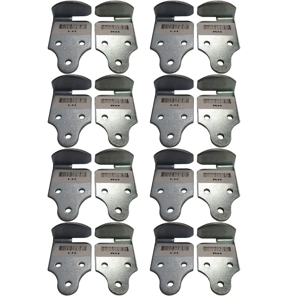 16 PC. PK-SB1 Stake Body Gates Corner Brackets Trailer Wood Sides Latch Rack