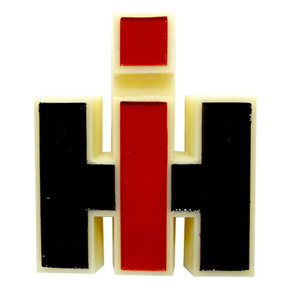 Beige Plastic Front Emblem Fits Case/International Harvester Replaces 120397C1