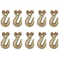 (10 Pack) 5/16 Clevis Grab Hooks Wrecker Tow Chain Flatbed Truck Trailer