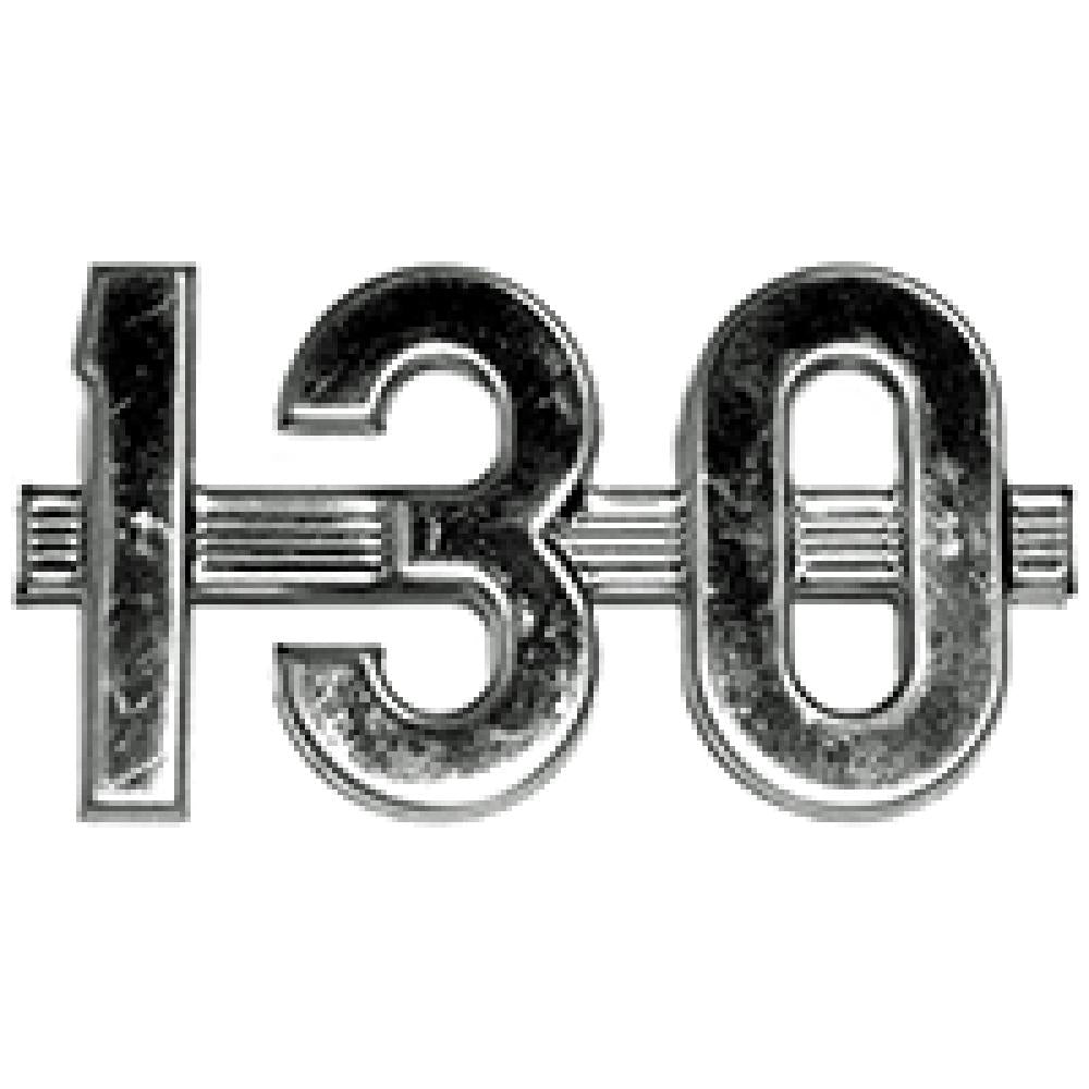 R2538 Number Emblem Fits IH / Fits FARMALL