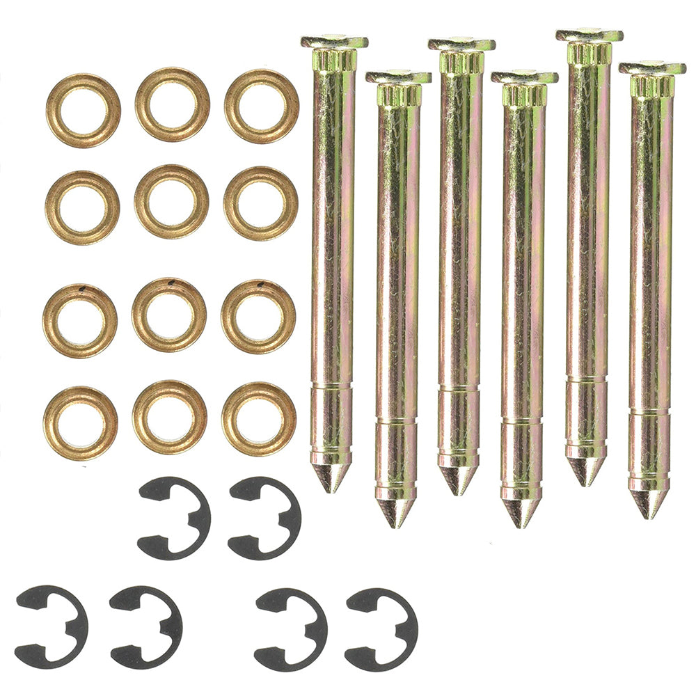 Door Hinge Pins & Pin Bushing Kit Fits Ford Bronco F150 F250 F350 Series