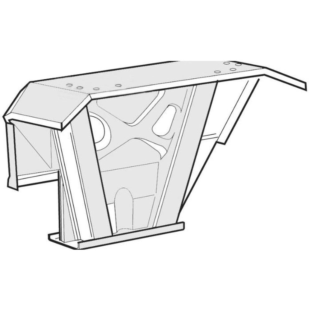 Flat Top Fender - Left Hand Fits Long Replaces TX15048