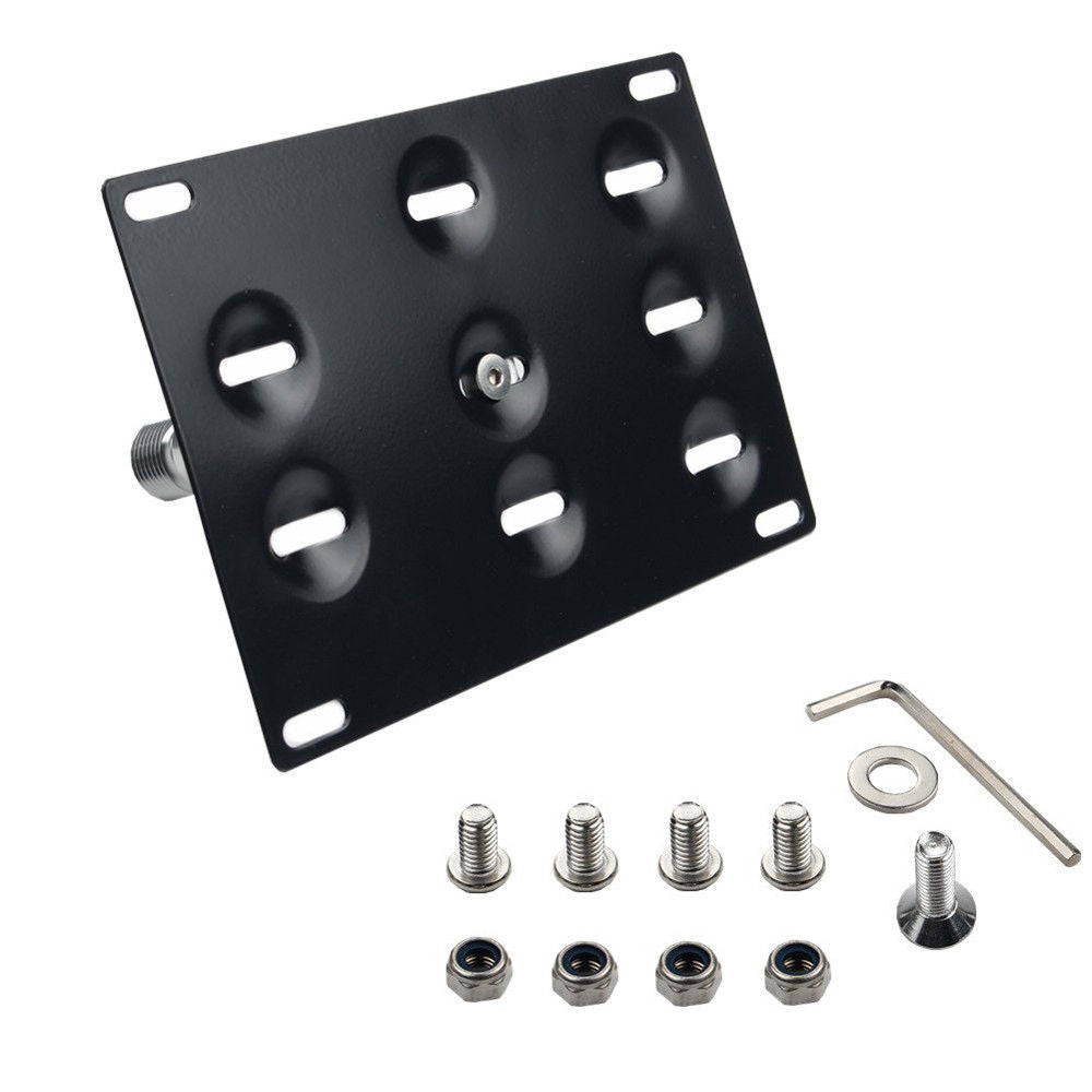 Front Bumper Tow Hook License Plate Mounting Bracket Holder Fits BMW 1 3 X5 X6