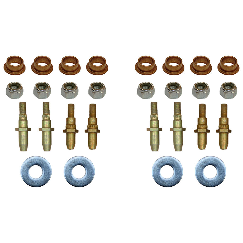 Set of 8 - Front Door Hinge Pin & Bushing Kits for Silverado Sierra Truck Dorman