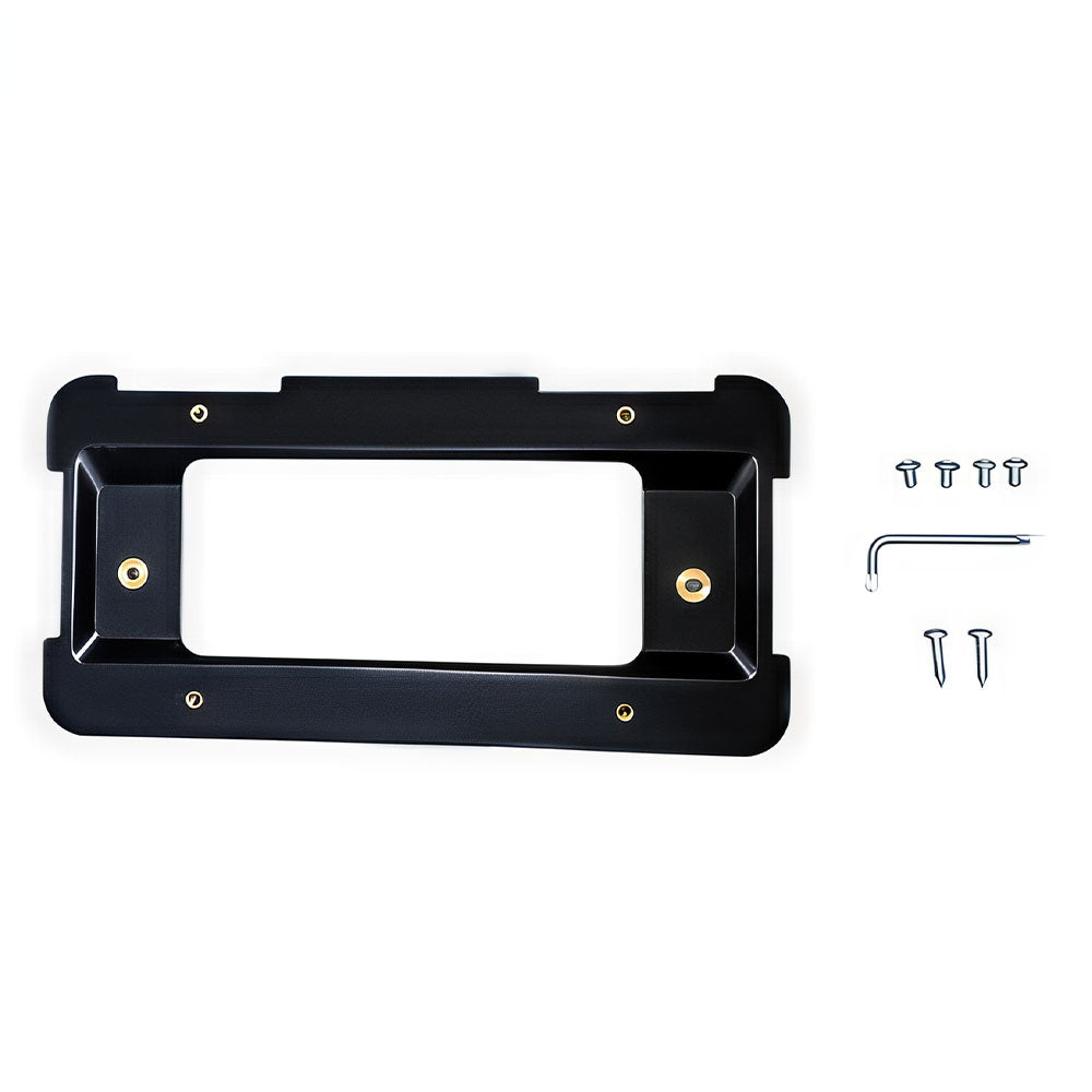 Rear License Plate Mount Frame Holder Bumper Bracket Fits BMW  6 Screws & Wrench