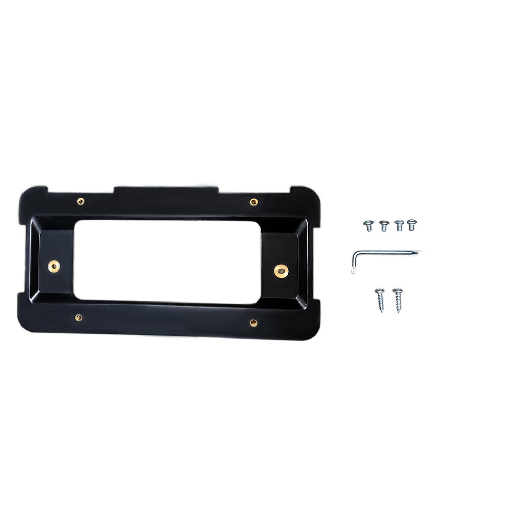 Rear License Plate Tag Holder Mounting Adapter Bracket Fits BMW + 6 Screws New