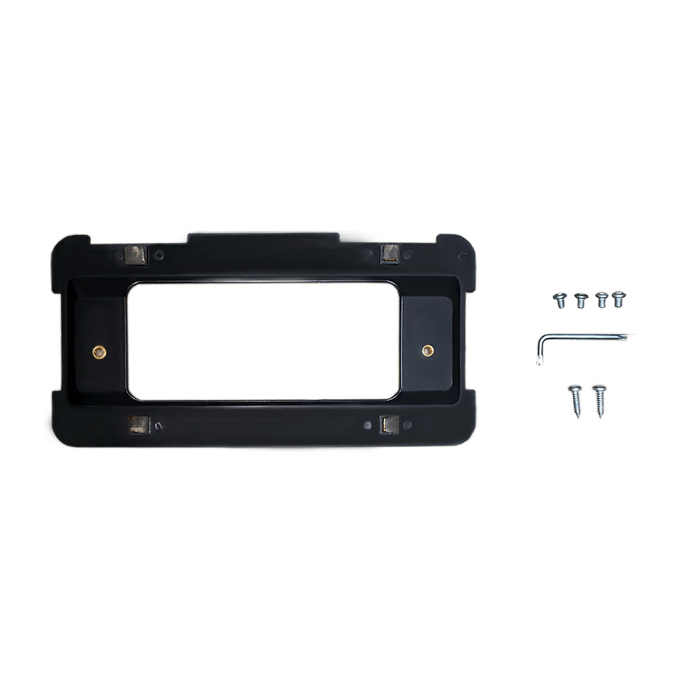 Rear License Plate Mount Frame Holder Bumper Bracket Fits BMW  6 Screws & Wrench