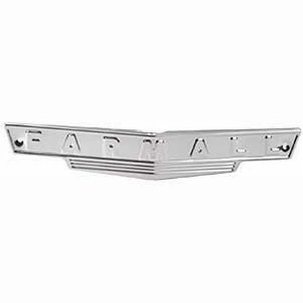 Bright Aluminum Fits FARMALL Emblem Fits FARMALL A, B, BN, C, Super C Tractors.