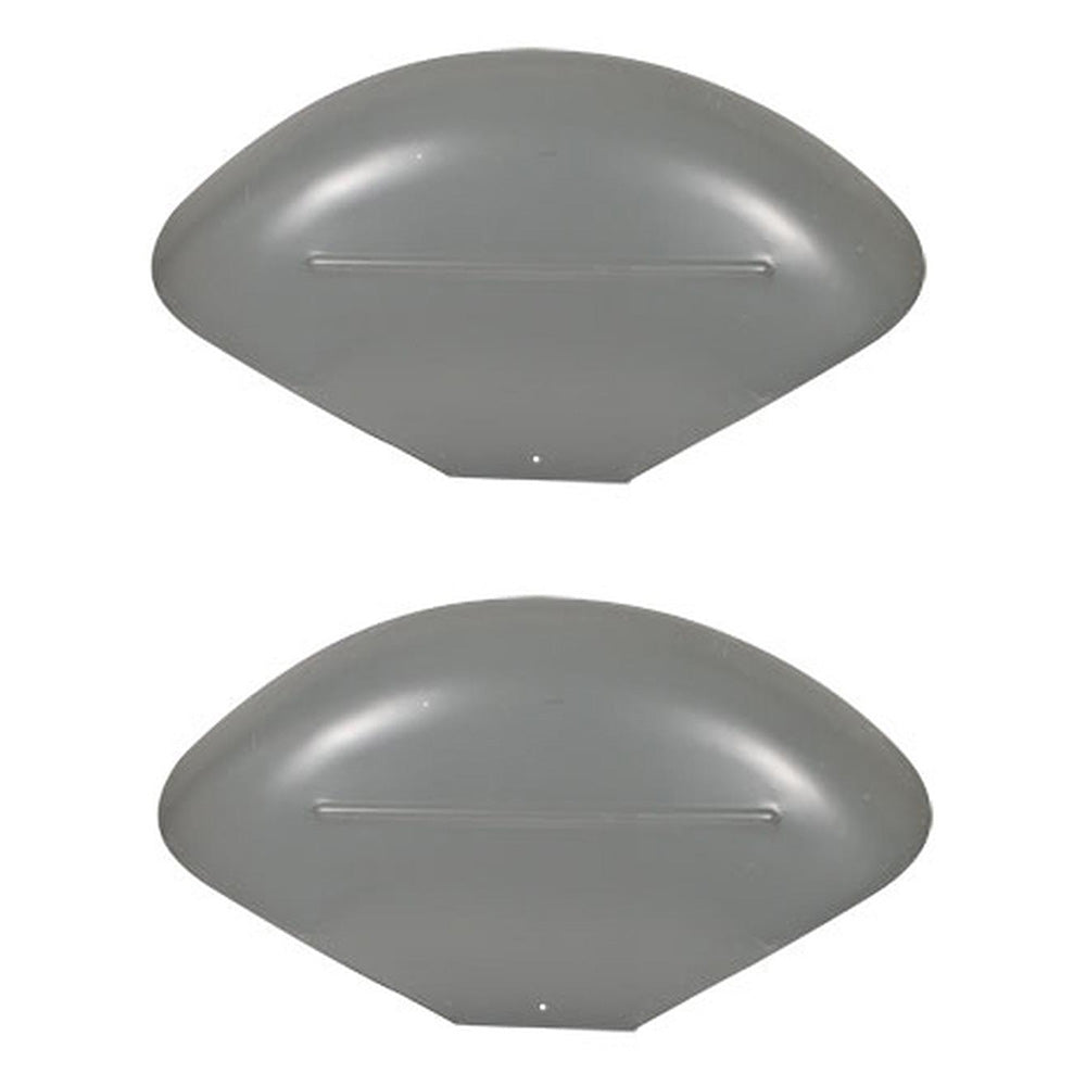 QTY 2: Fender W/O Brackets
 Fits Massey Ferguson Replaces 1883356M91
