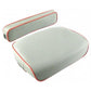 SM30476G Cushion Set, Gray Vinyl, Strapped Style - (2 pc.) Fits Massey Ferguson