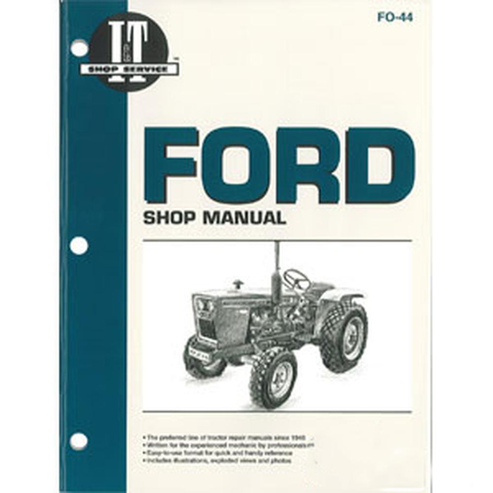 Fits Ford 1100 1200 1300 1500 1710 1910 TRACTOR I&T BRAND SHOP REPAIR MANUAL