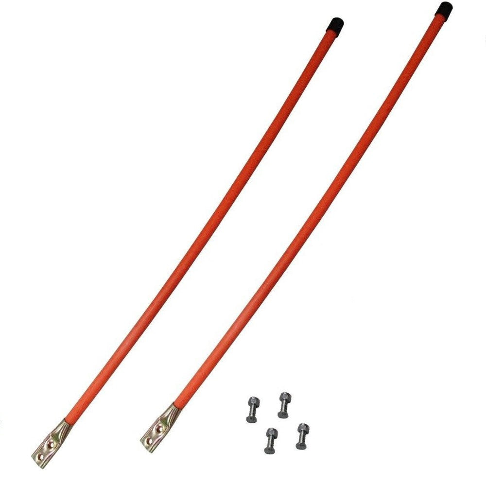 Pair of 27" Snow Plow Markers Fits Boss Replaces BAX00005