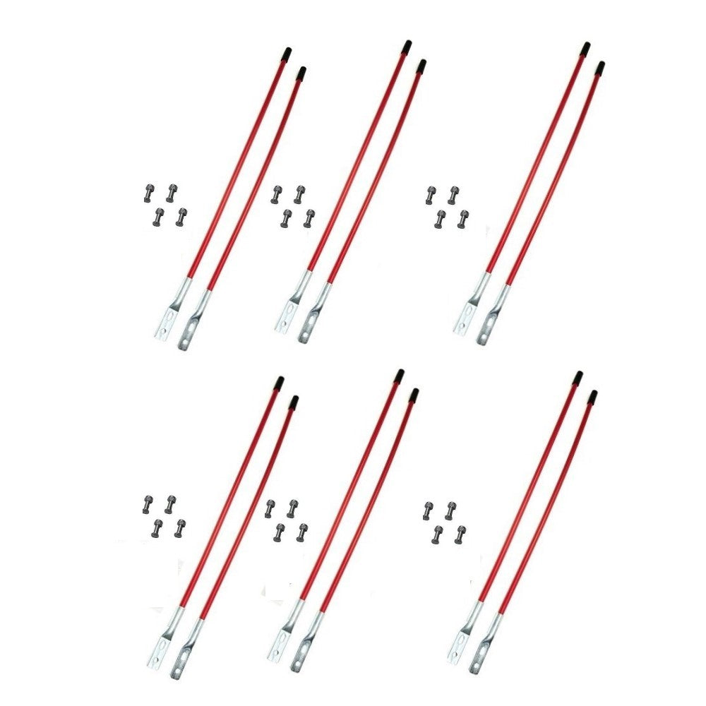 Qty 6: Pair of 27" Snow Plow Marker
 Fits Blizzard Replaces B61049