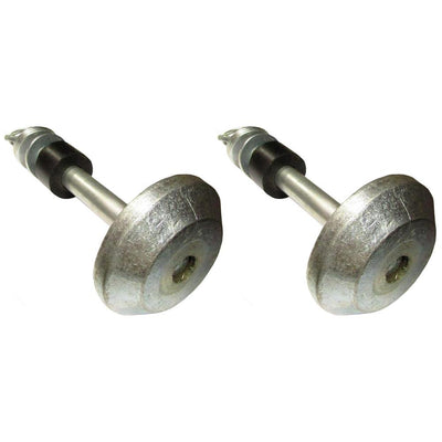 (2) Snow Plow Skid Shoes fits Moose ATV UTV Snow Plows 5/8