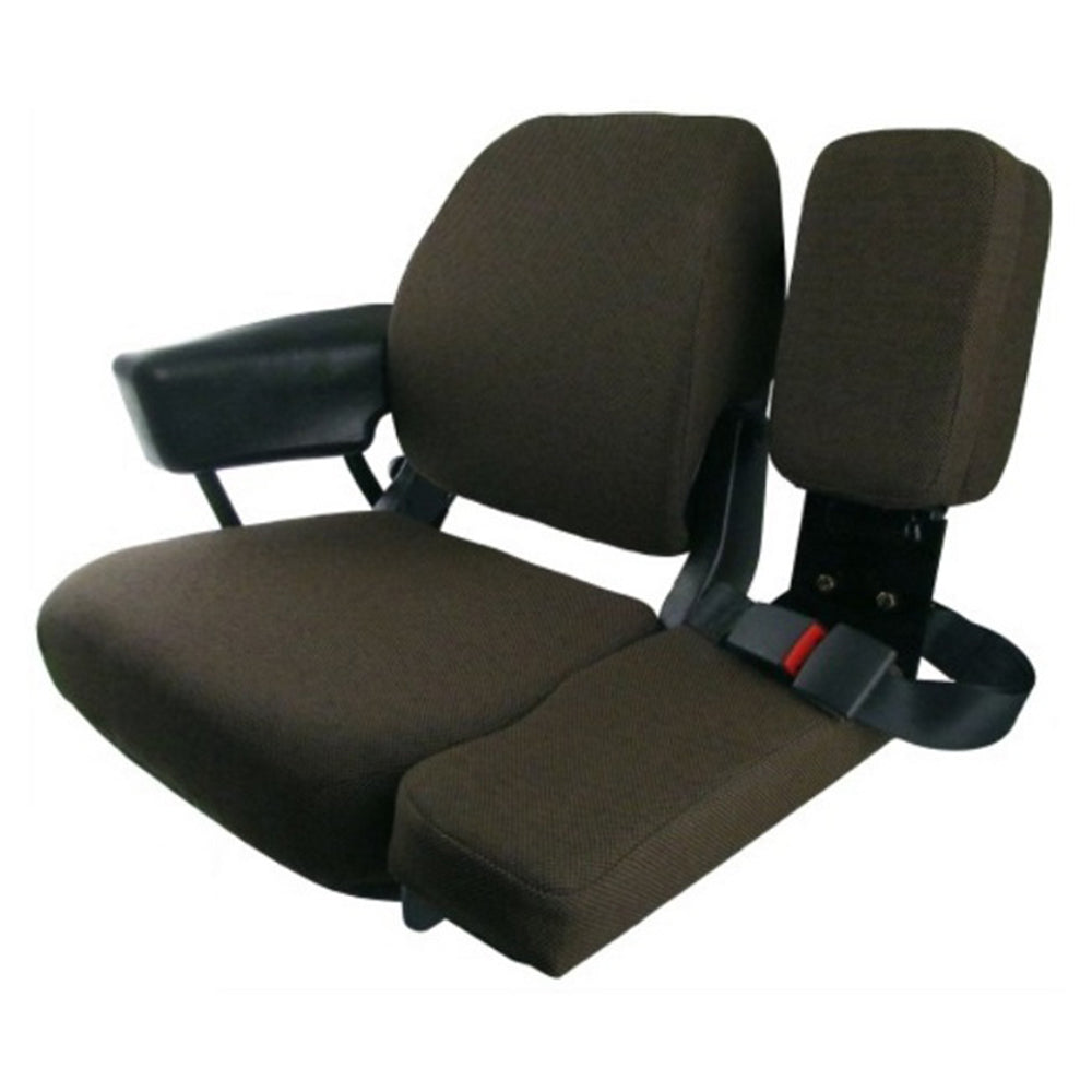 Side Kick Buddy Seat Fabric Dark Kayak Brown Fits John Deere 4230 9400 7700