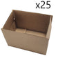 25-Pack New 6x4x2 Brown Shipping Moving Packing Boxes