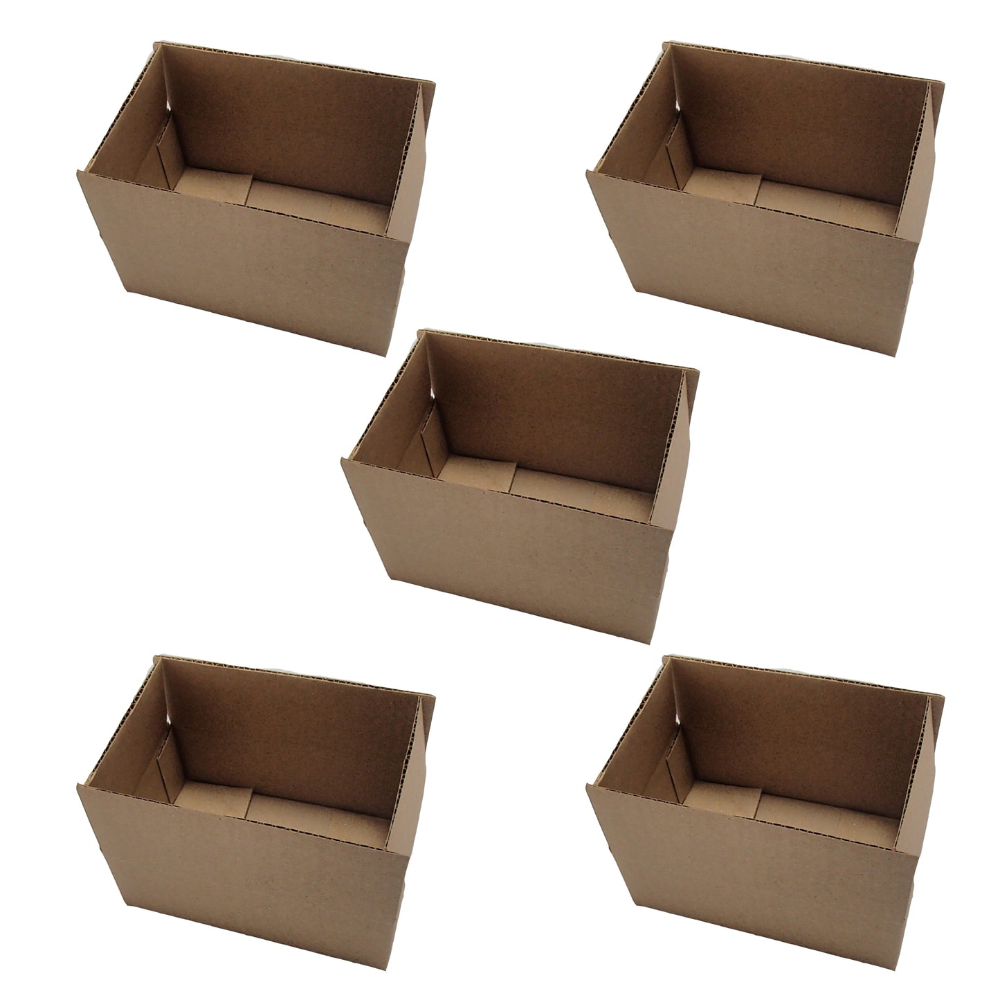 5 6x4x2 Cardboard Packing Moving Shipping Boxes Corrugated Box Cartons
