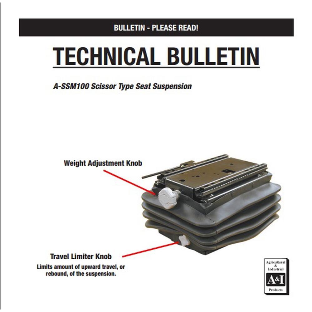 SSM100 Universal Narrow Base Mechanical Suspension