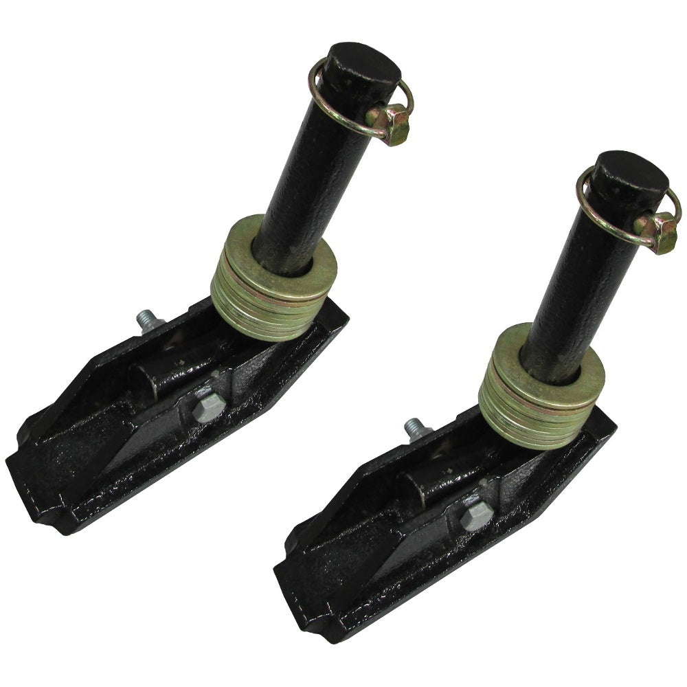 Qty 2: Snow Plow Shoe w/ Square Foot Fits Universal Products Replaces 09126