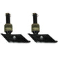 Qty 2: Snow Plow Shoe w/ Square Foot Fits MEYER Replaces 09126