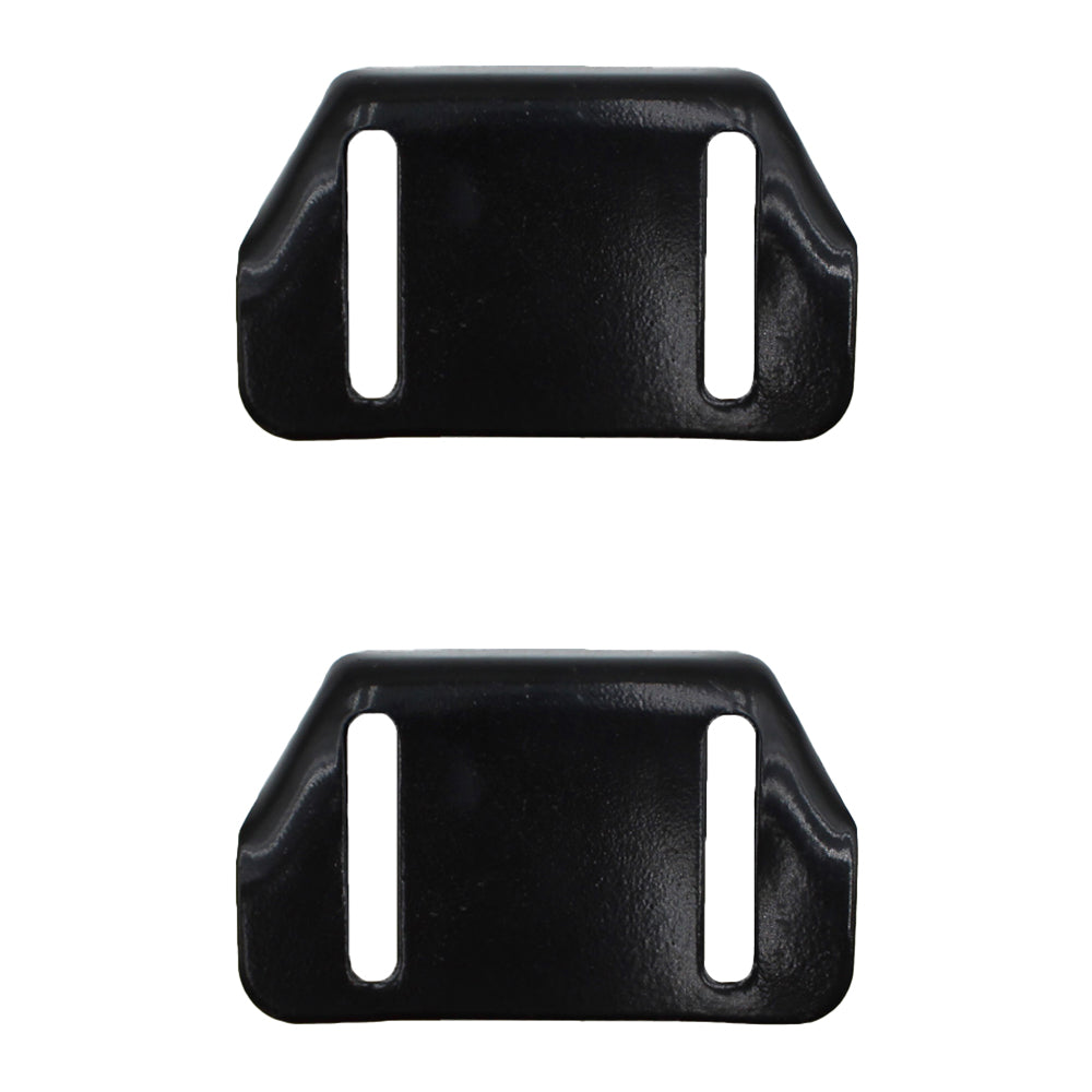 Set of 2 Snowblower Black Slide Skid Shoes for 784 5580 MTD Fits JD Snow Shoe 2p