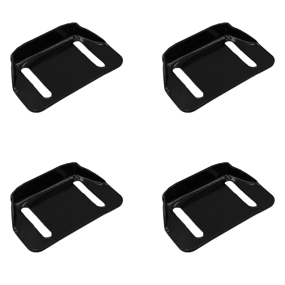 Qty 4: Snow Blower Skid Shoe / Plate Fits John Deere Replaces M124413