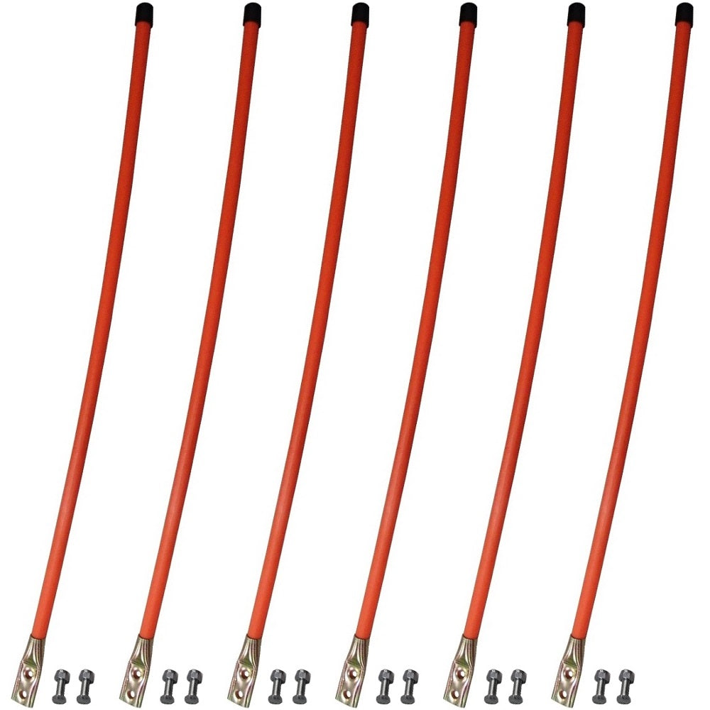 Qty 3: Pair of 36" Orange Blade Markers Fits Diamond Replaces 2036