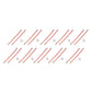 Qty 10: Pair of 36" Orange Blade Markers Fits CURTIS Replaces 2036