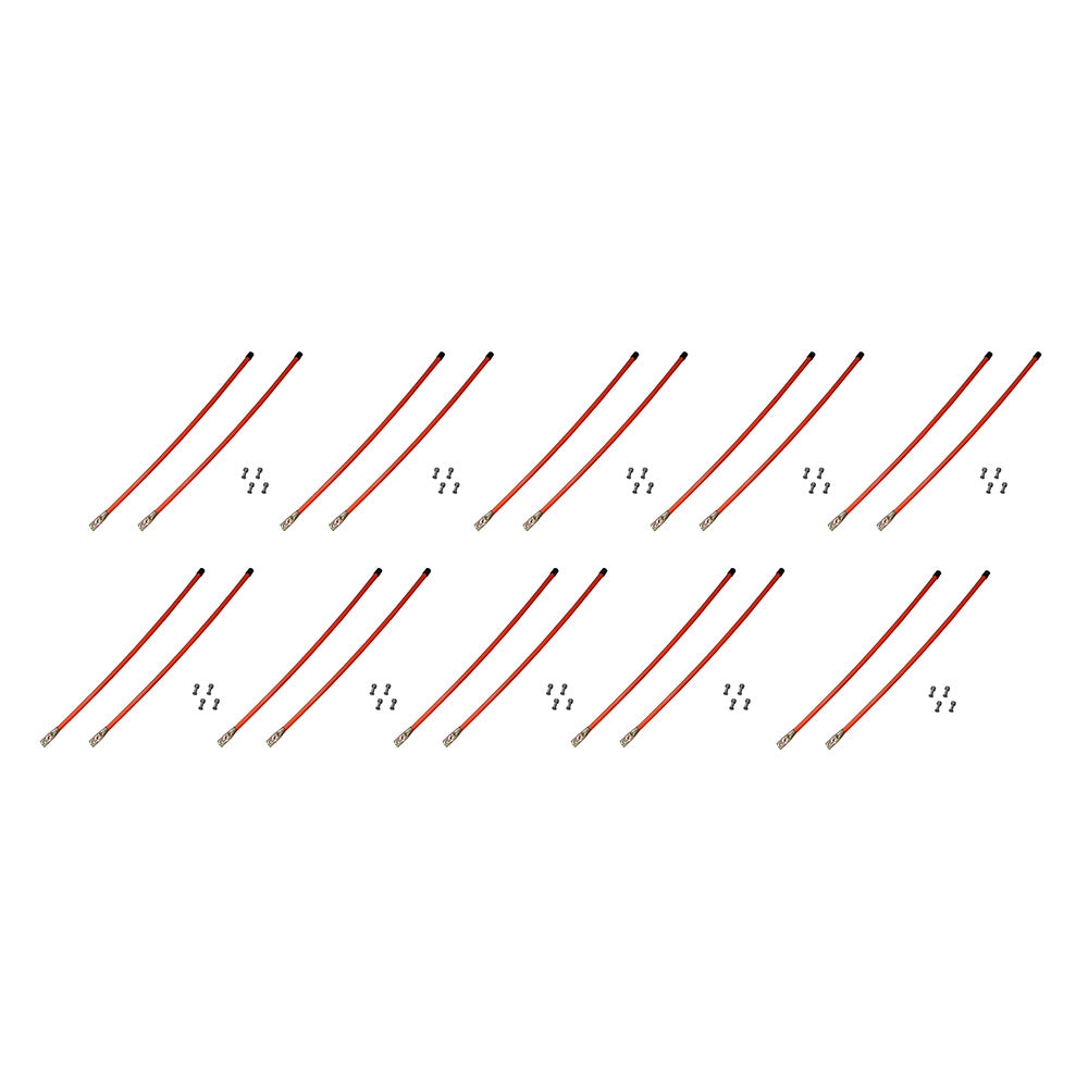 Qty 10: Pair of 36" Orange Blade Markers Fits Diamond Replaces 2036