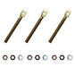 Qty 3: Snow Plow Eyebolt w/ Nuts Fits Blizzard Replaces 09124
