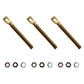 Qty 3: Snow Plow Eyebolt w/ Nuts Fits SNOWDOGG Replaces 09124