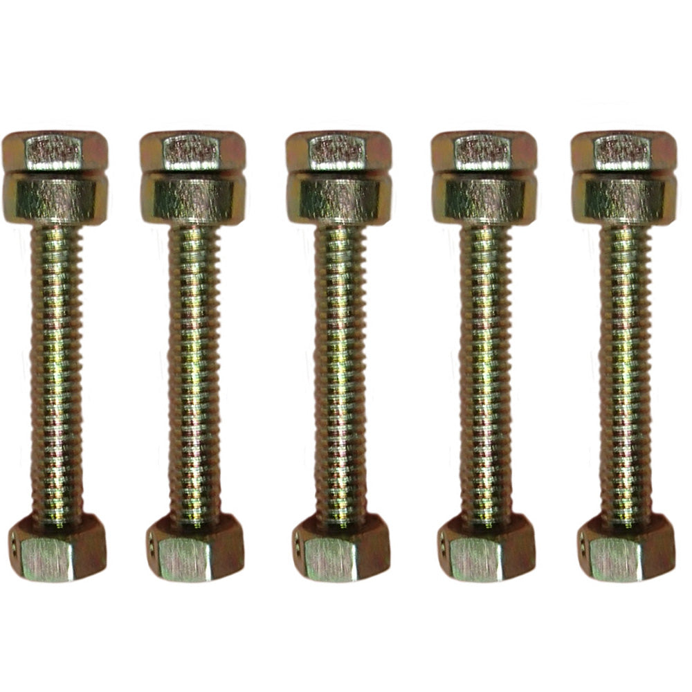 (Pack of 5) Shear Pin Bolt, Nut & Spacer for Simplicity 500026MA, 1501216MA Snow