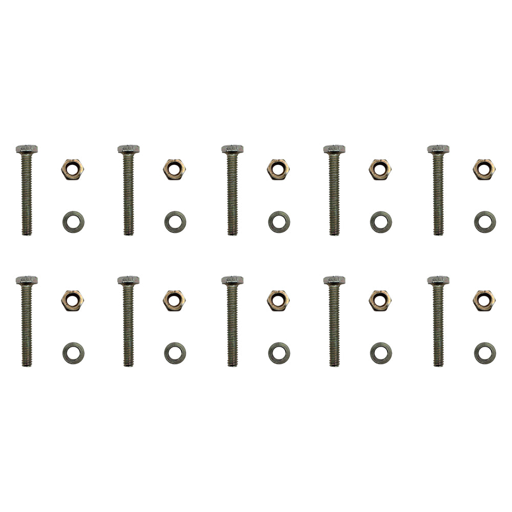 Qty 10: Shear Pin with Nut & Spacer
 Fits Eagle Replaces STW60-0017_x10