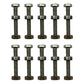 Qty 10: Shear Pin with Nut & Spacer
 Fits Simplicity Replaces 1501216MA