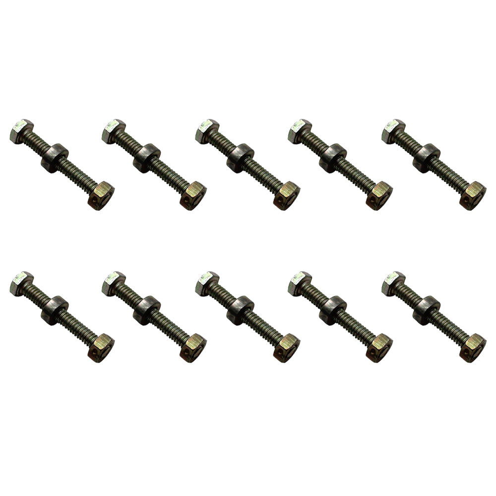 Qty 10: Shear Pin with Nut & Spacer
 Fits Sears Replaces STW60-0017_x10