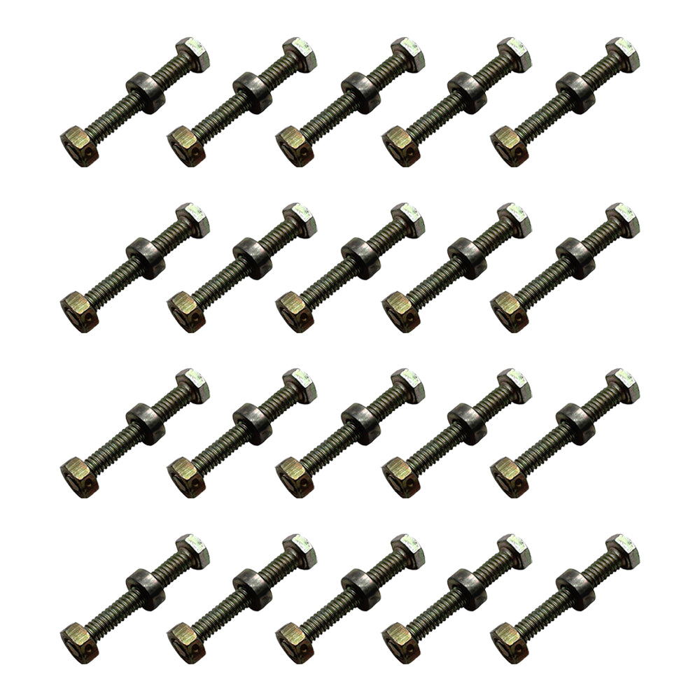 Qty 20: Shear Pin with Nut & Spacer
 Fits Sears Replaces STW60-0017_x20
