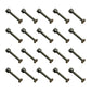 Qty 20: Shear Pin with Nut & Spacer
 Fits Eagle Replaces STW60-0017_x20