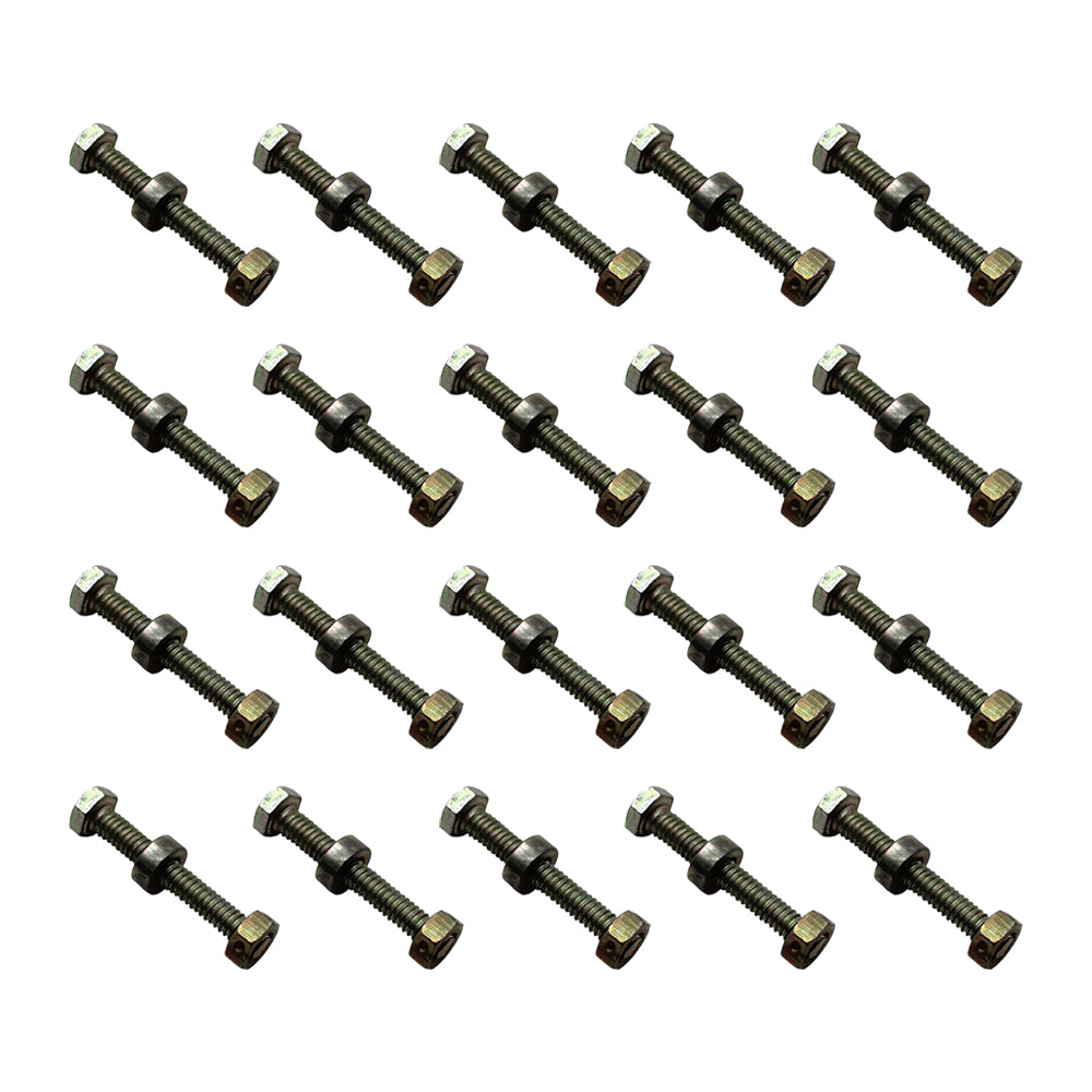 Qty 20: Shear Pin with Nut & Spacer
 Fits Eagle Replaces STW60-0017_x20