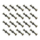 Qty 20: Shear Pin with Nut & Spacer
 Fits John Deere Replaces STW60-0017_x20