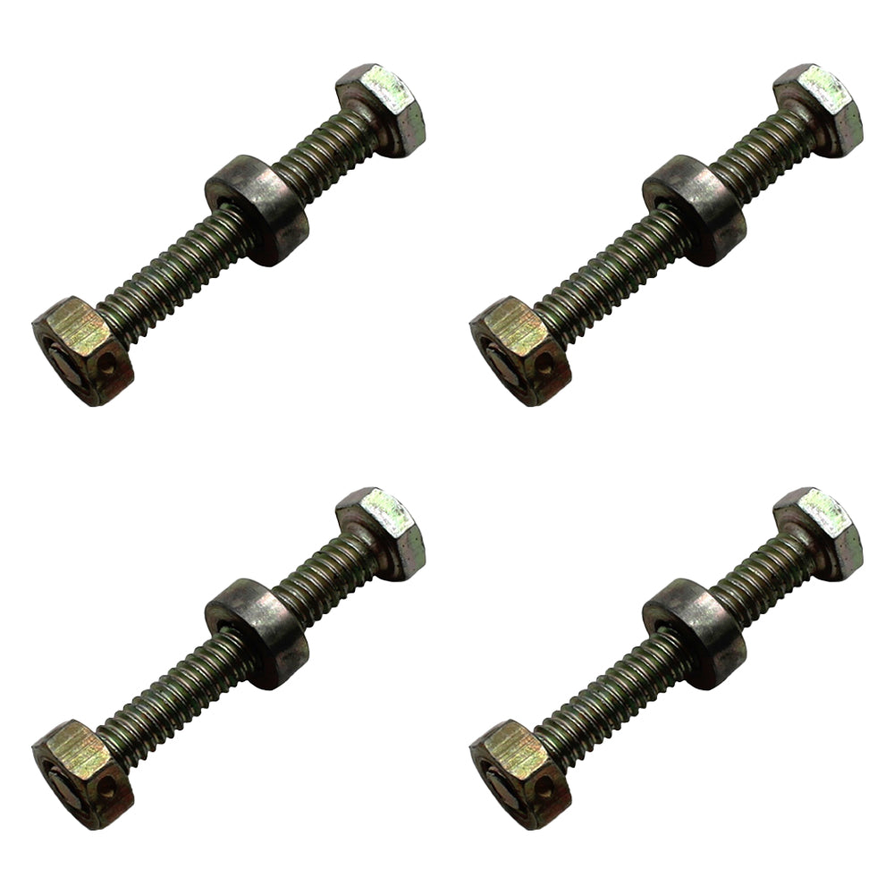 4 Shear Pins Lock Nuts & Spacers Fits Husqvarna 301172 Fits Simplicity 1501216MA