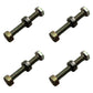 1501216MA Set of Four New Shear Bolts Lock Nuts with Spacers Fits Murray 88951MA