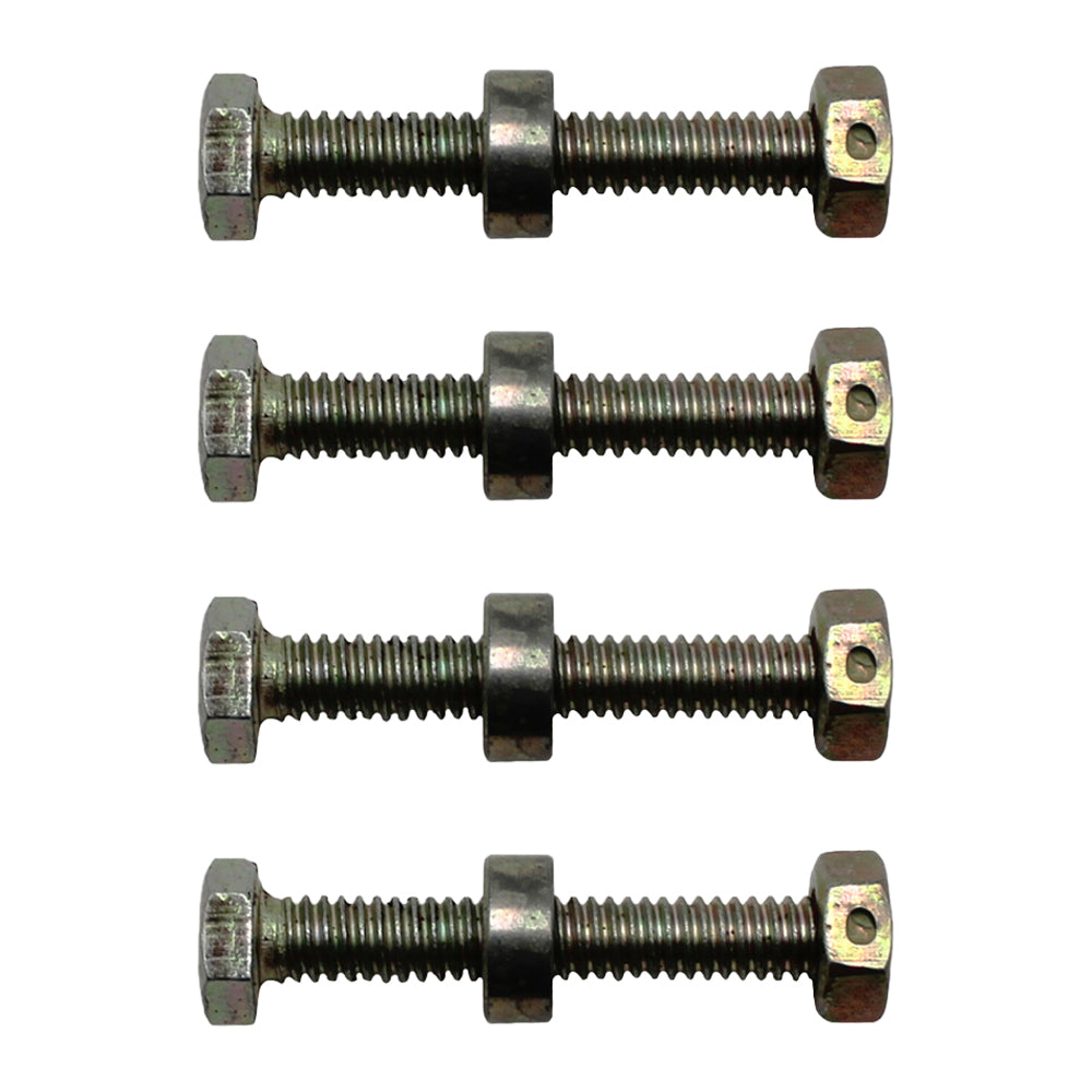 Qty 4: Shear Pin with Nut & Spacer Fits Allis Chalmers Replaces 1501216MA