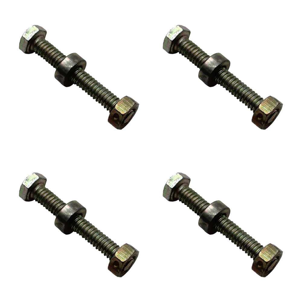 Qty 4: Shear Pin with Nut & Spacer Fits AYP Replaces 9524MA