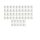 Qty 50: Shear Pin with Nut & Spacer
 Fits Snapper Replaces 722160