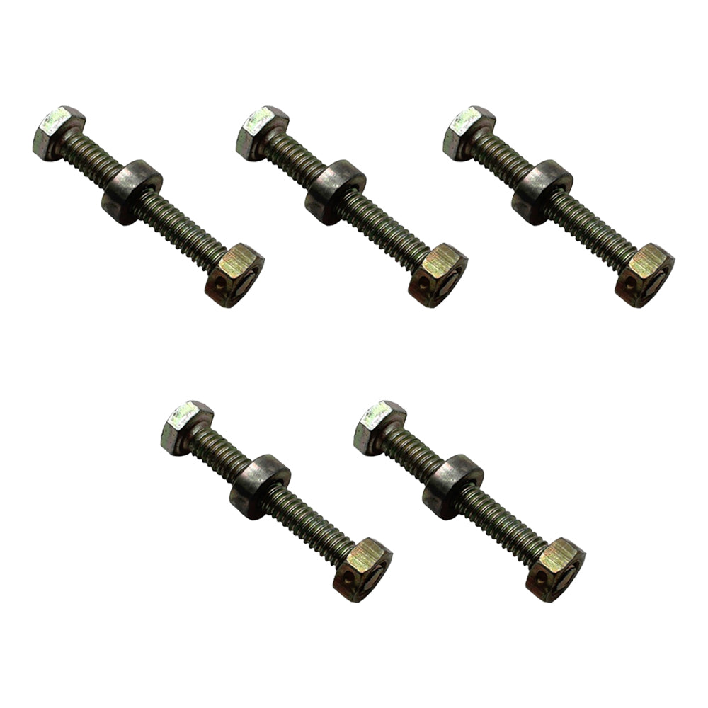 Qty 5: Shear Pin with Nut & Spacer Fits John Deere Replaces STW60-0017_x5