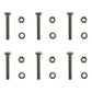 6 Pack of Shear Pins Spacers & Nuts 500026MA 88951MA Fits Allis Chalmers 703057
