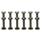 Qty 6: Shear Pin with Nut & Spacer Fits Simplicity Replaces 1501216MA